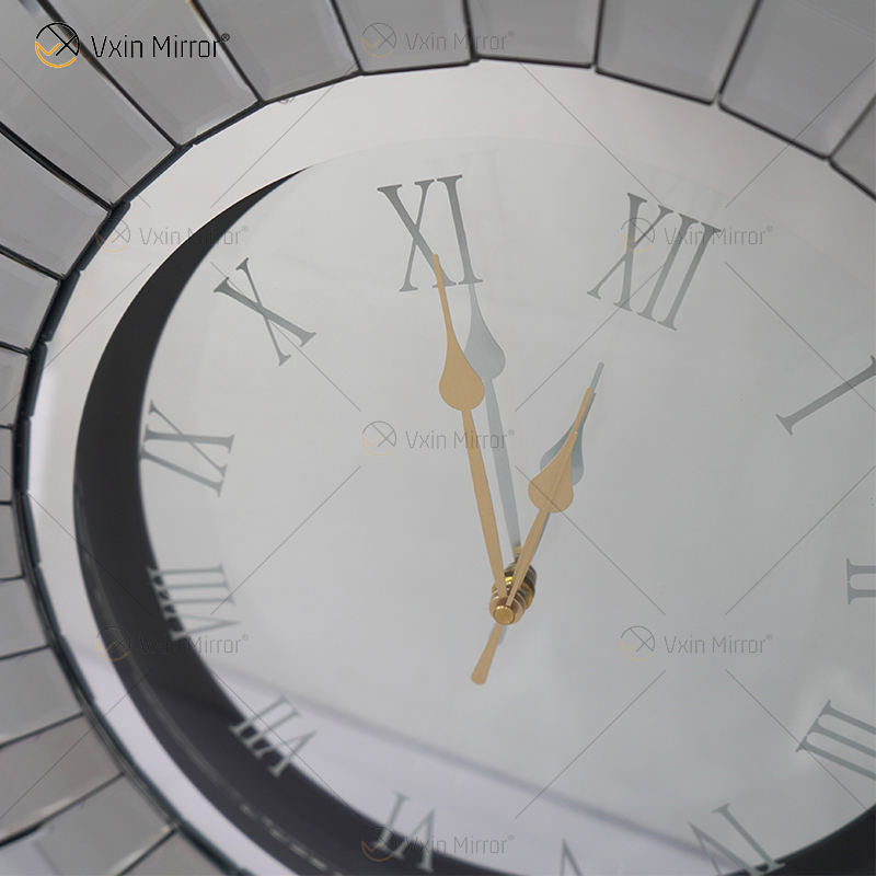 mirrored grandfather clock Зеркальные дедушкиные часы