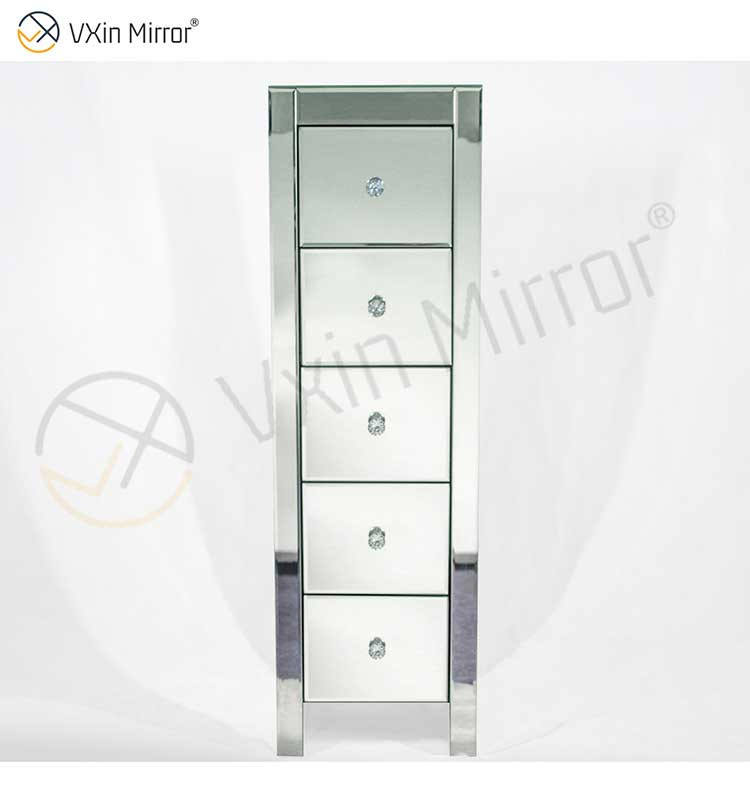 mirrored table stand suporte de mesa espelhado