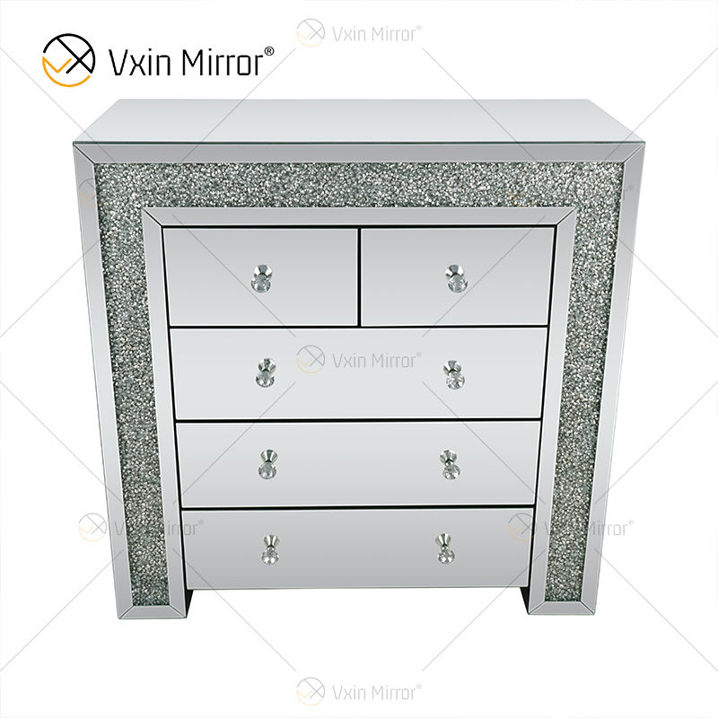 mirror side tables for bedroom Зеркальные боковые столы для спальни