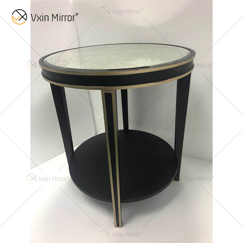 mirror round table مائدة مستديرة المرآة