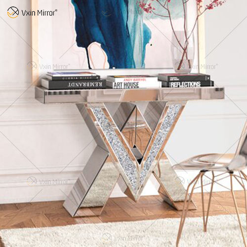 hallway table with mirror طاولة المدخل مع طاولة المرآة مع المرآة