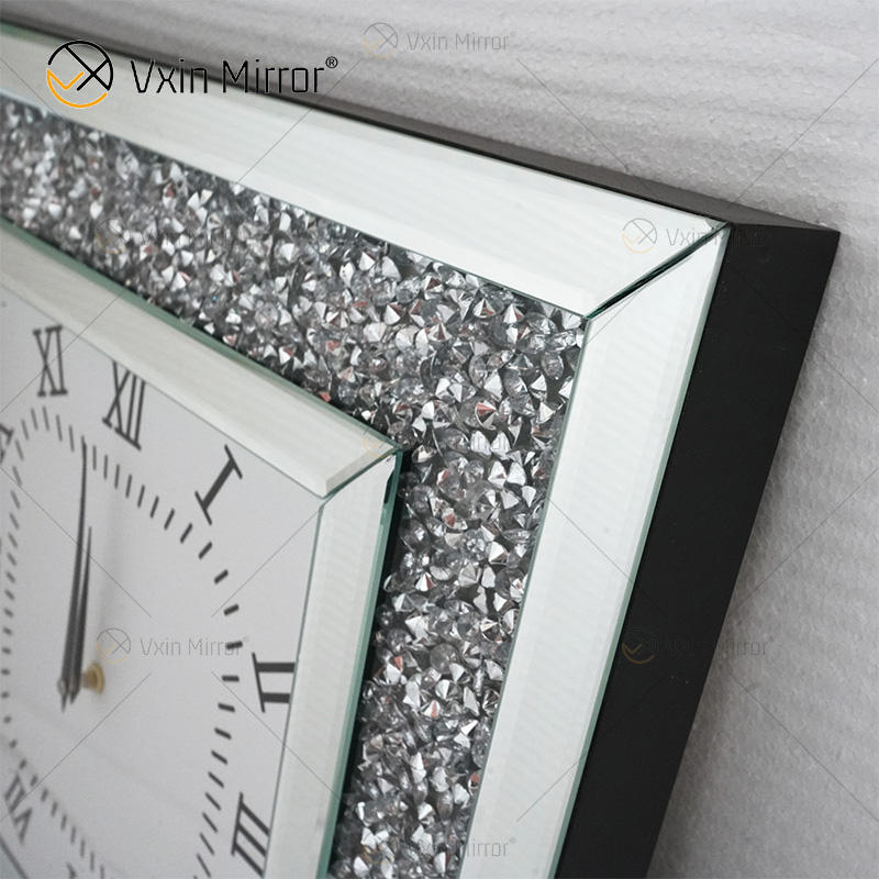 wall clock mirror large зеркало на стене