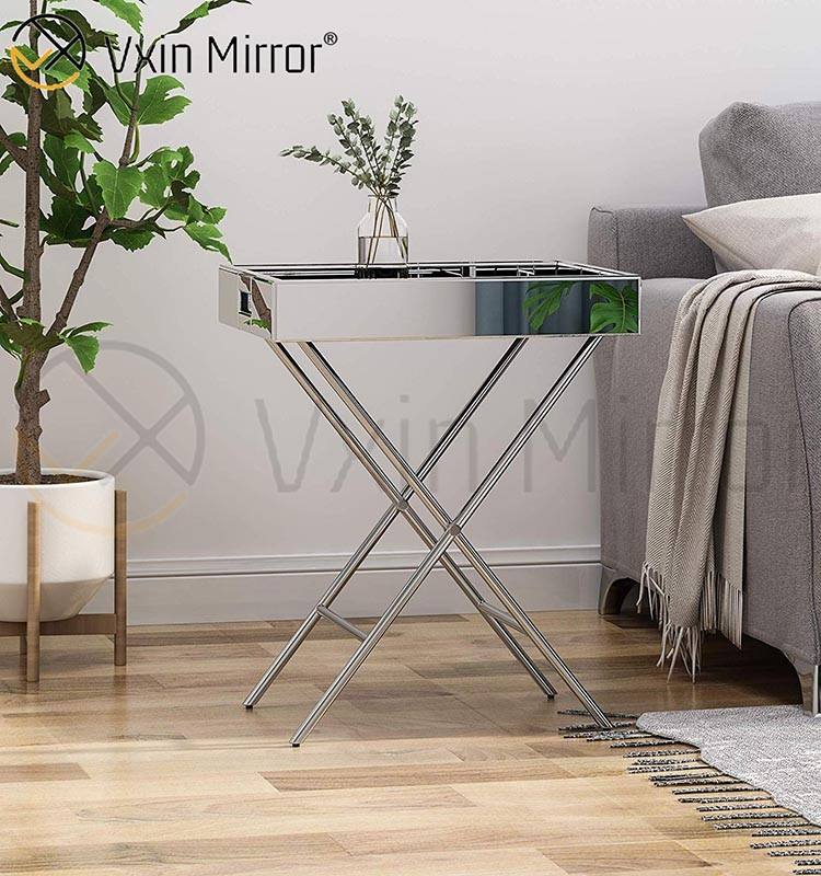 end table with mirror Конечный стол с зеркалом