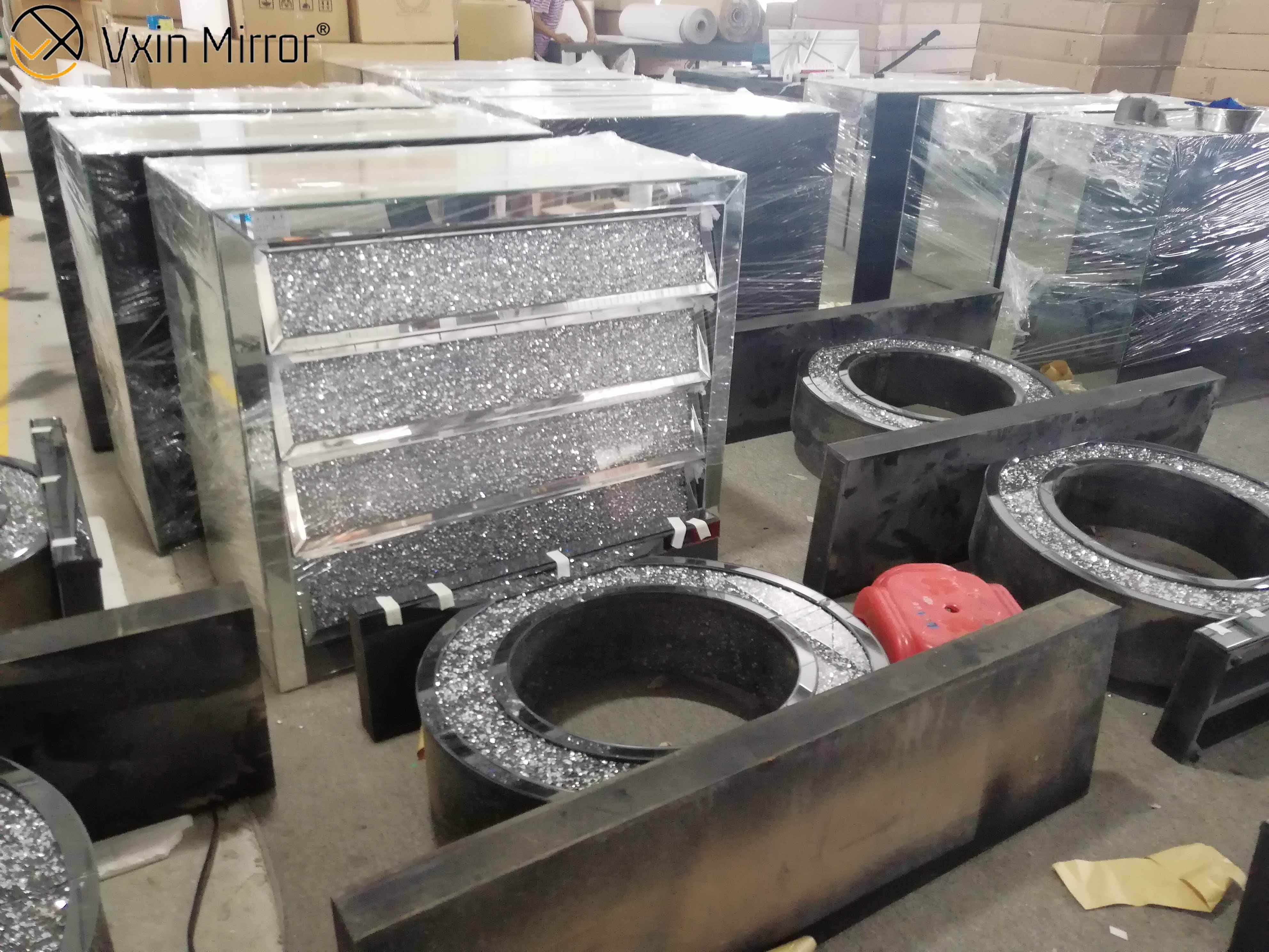 glass night table mesa noturna de vidro