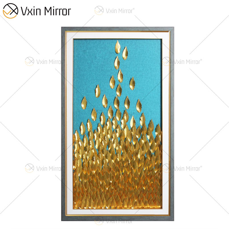 framed burgundy cluster crystal wall art Arte de parede de cristal emoldurada emoldurada