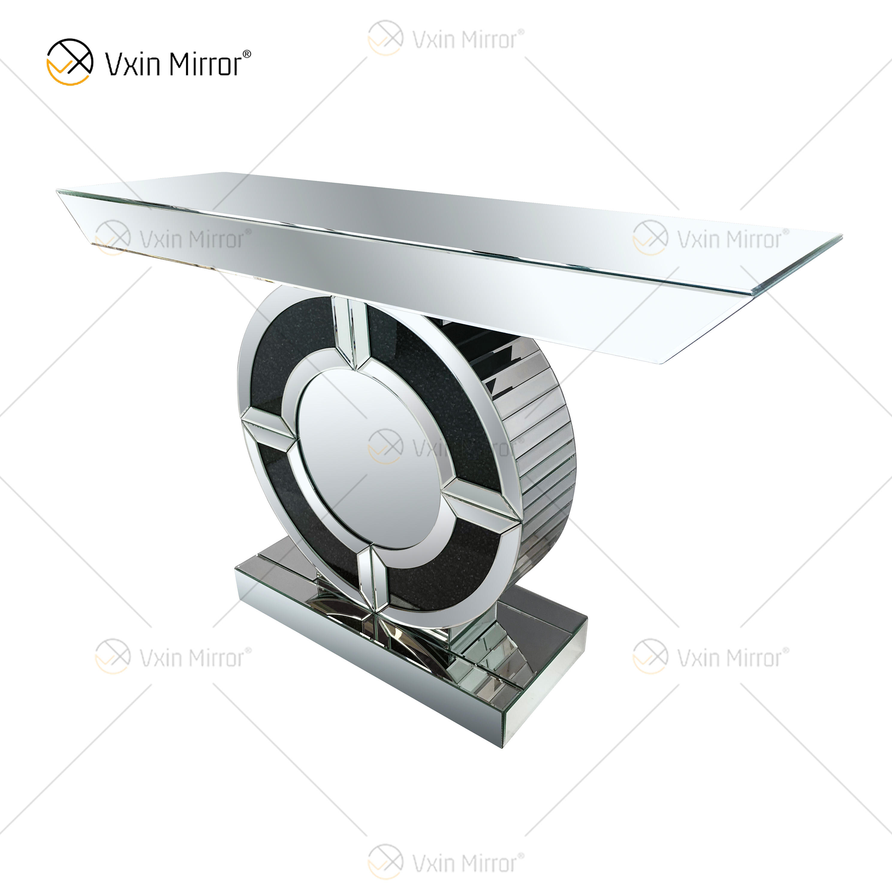 entryway mirror and table Eingangsspiegel und Tisch