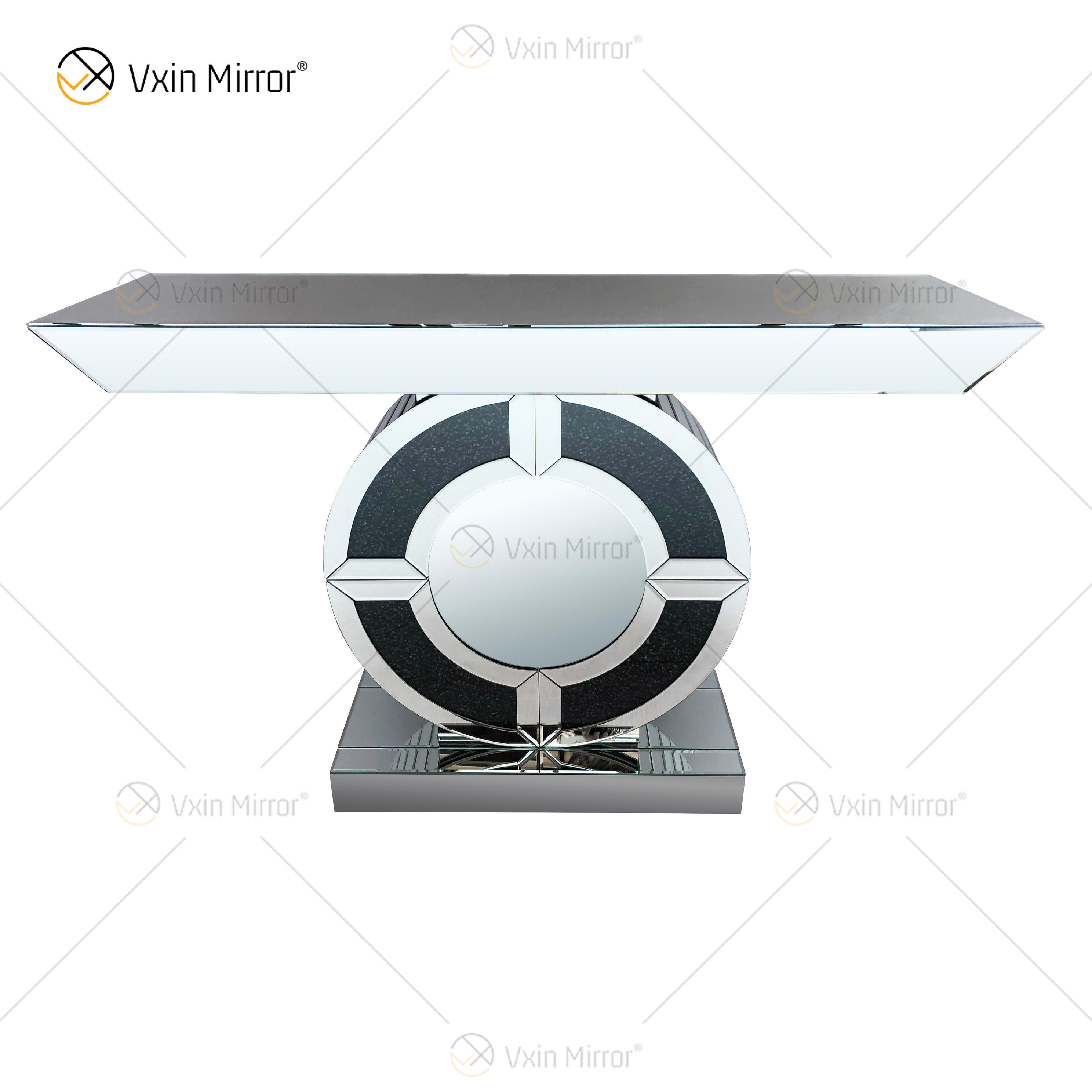 entry mirror and table Eingangsspiegel und Tisch