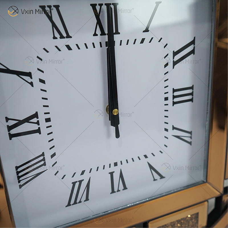decorative mirror wall clock Декоративные зеркальные настенные часы