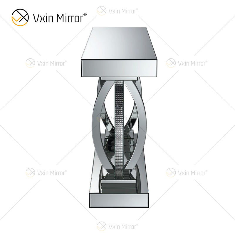 table with mirror الجدول مع المرآة