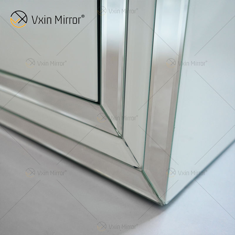 vanity mirrored desk escritorio con espejo de vanidad
