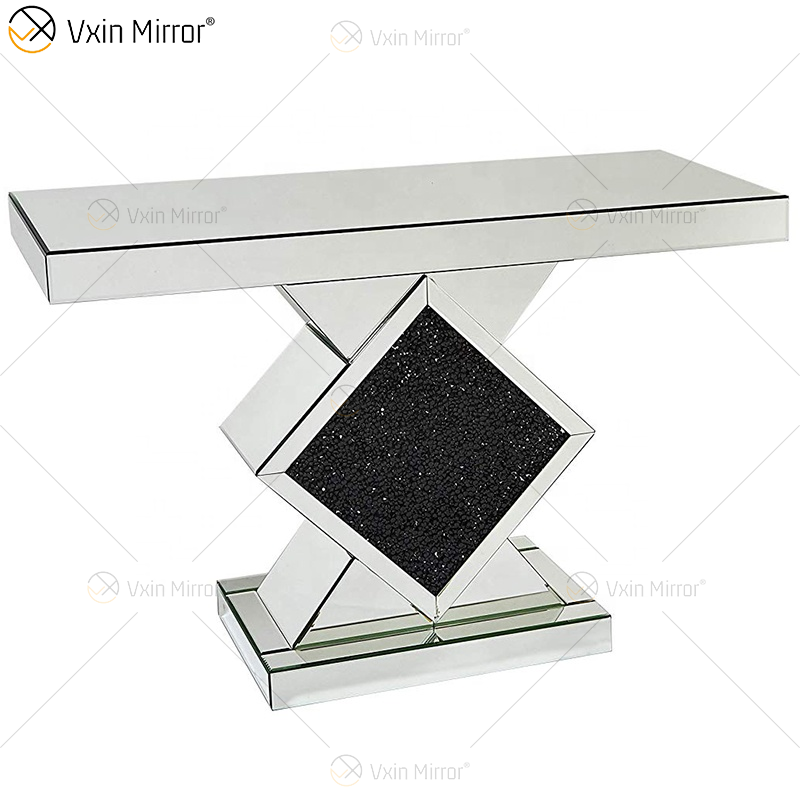 white console table with mirror weißer Konsolentisch mit Spiegel