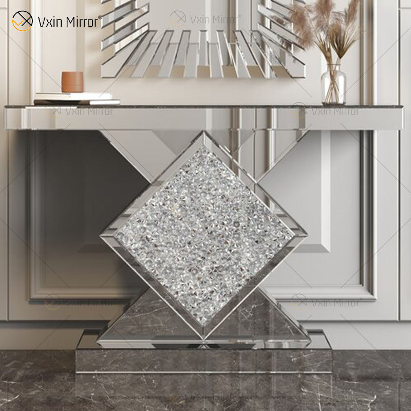 mirror console table set Spiegelkonsolentabelle Set