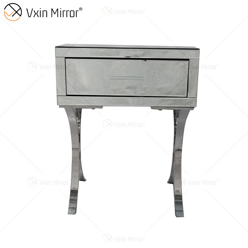 glass nightstand Glass de cabana de vidro