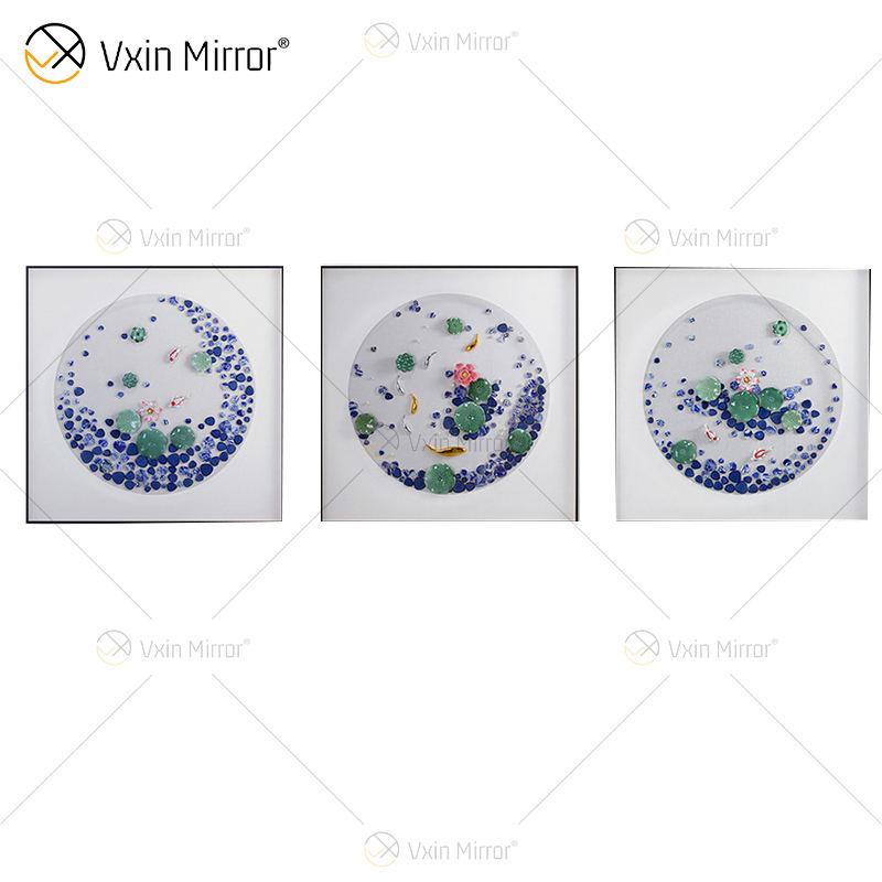 crystal canvas wall art Arte da parede de tela de cristal