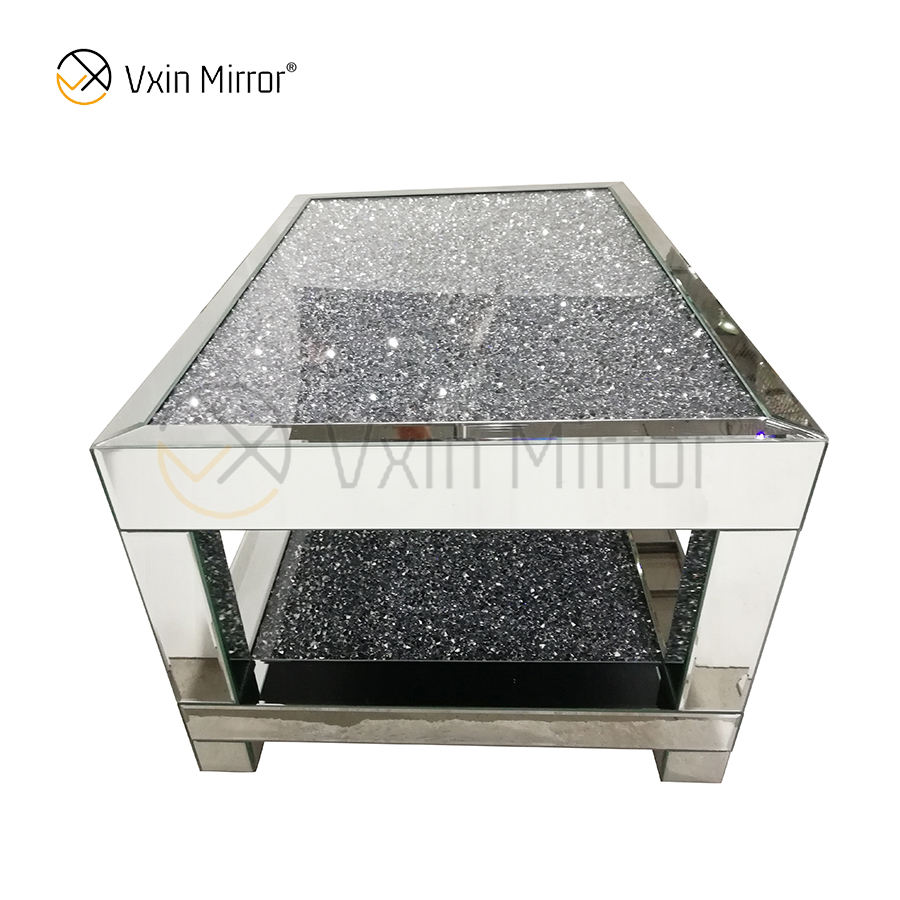 infinity mirror coffee table Mesa de café del espejo infinito