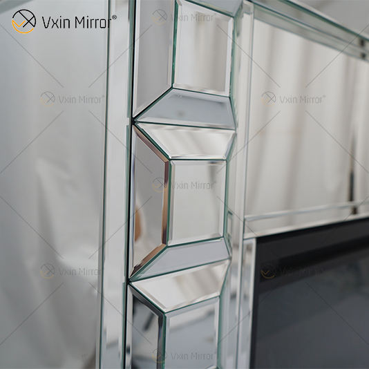crushed diamond fireplace zerkleinerter Diamantkamin
