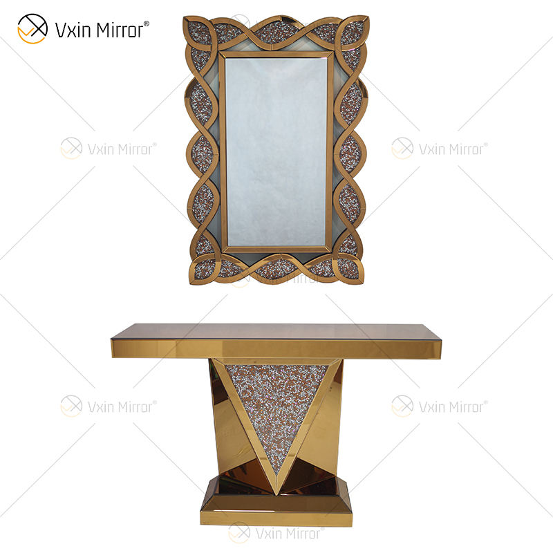 brown vanity set مجموعة الغرور البني
