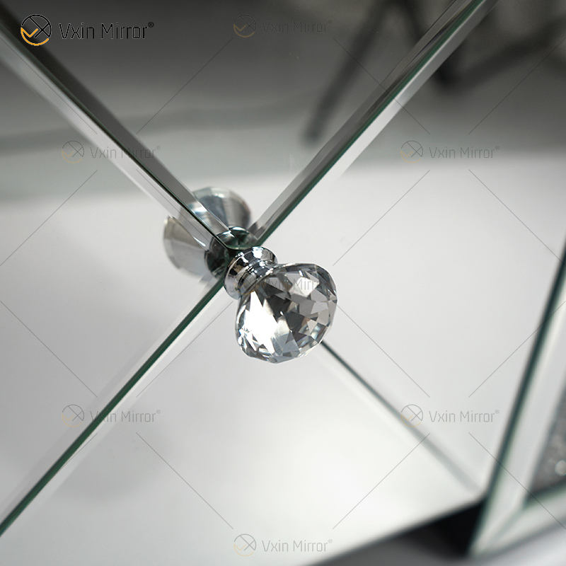 home depot mirrored nightstand Домашний депо зеркала тумбочка