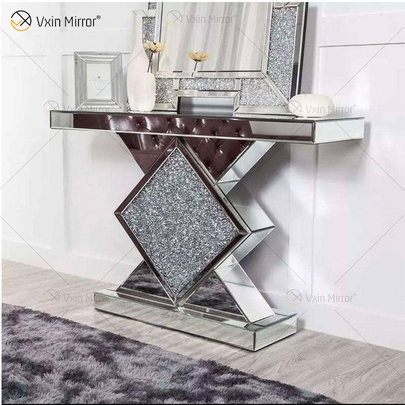 mirror and console table Spiegel- und Konsolentisch