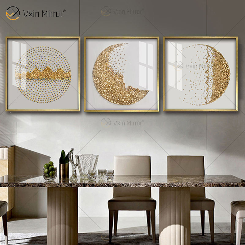 crystal grid wall art فن جدار الشبكة البلورية
