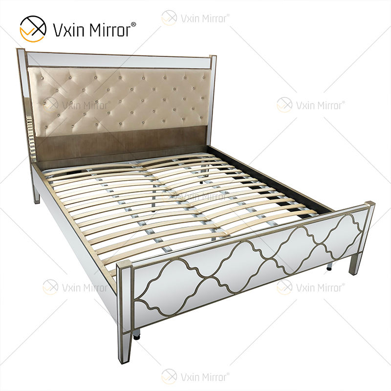 mirror bed frames marcos de cama espejo