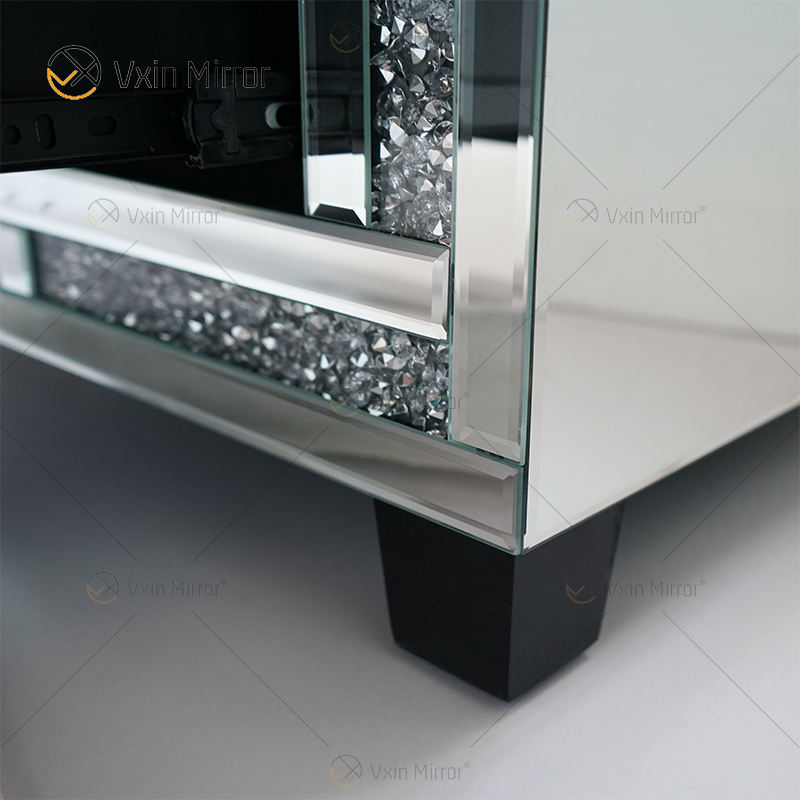 gold mirror nightstand Золотое зеркало