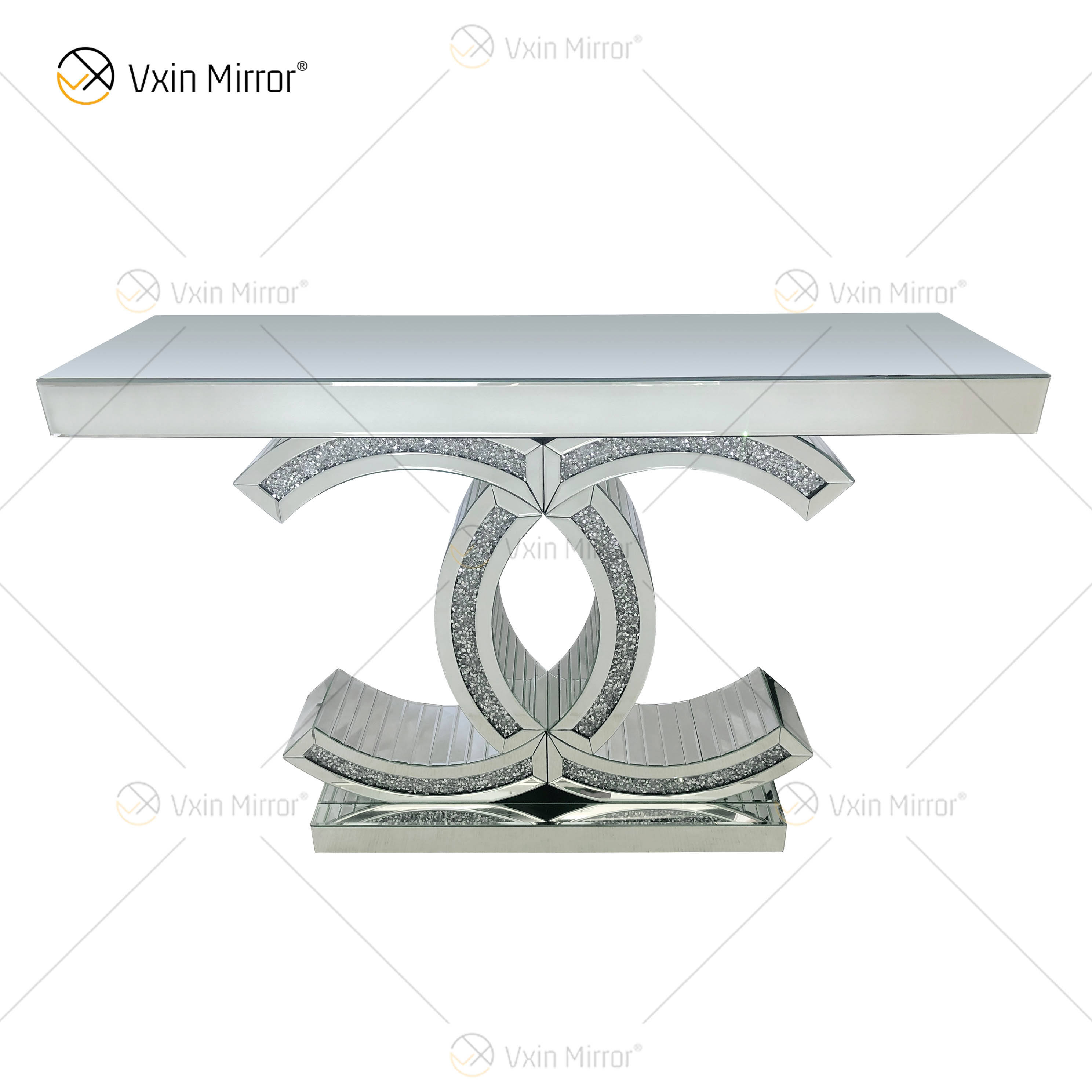 maquillaje de tocador negro